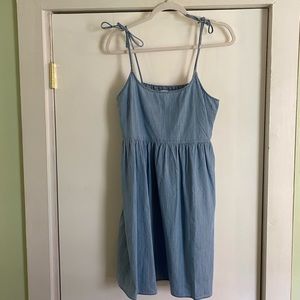 NEVER WORN Blue Denim Dress size large
